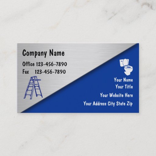 Customizable Handyman Business Cards