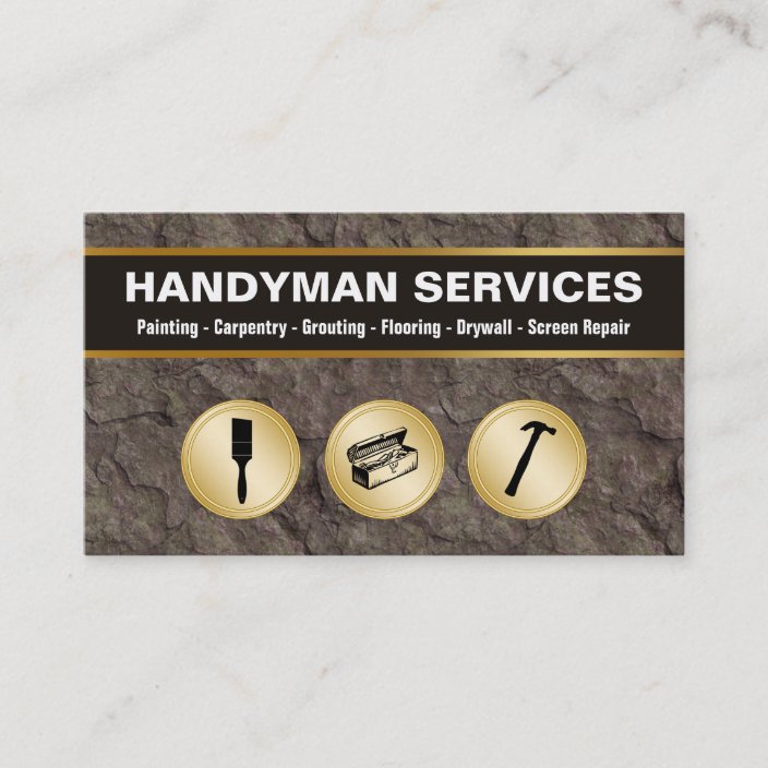 Handyman Business Cards