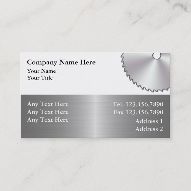 Handyman Business Cards (Front)