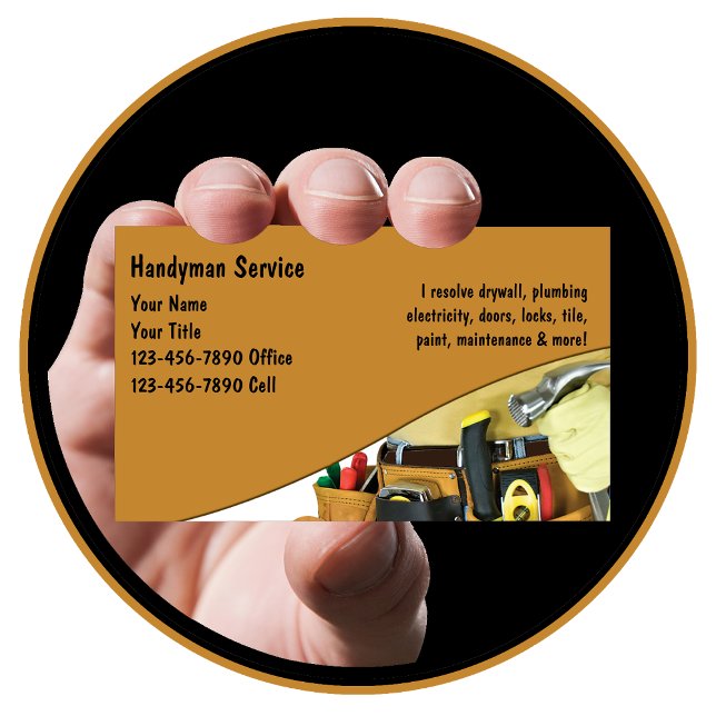 Handyman Business Cards (Creator Uploaded)