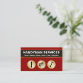 Handyman Business Cards (Standing Front)