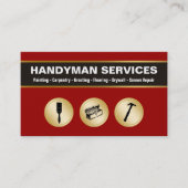 Handyman Business Cards (Front)
