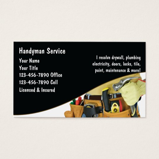 Handyman Business Cards