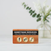 Handyman Business Cards (Standing Front)