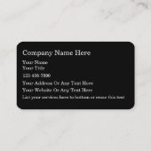 Handyman Business Cards (Back)