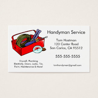 Handyman Business Cards &amp; Templates | Zazzle