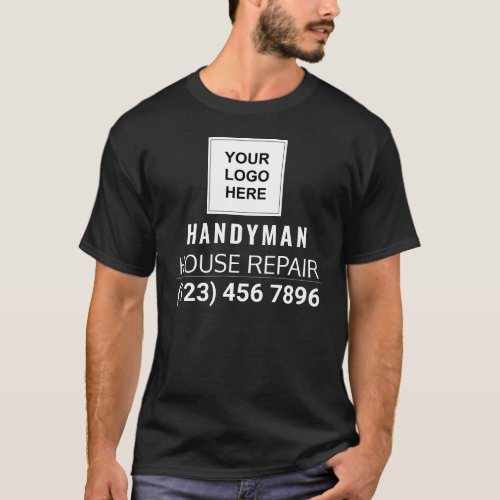 Handyman Business house repair company services  T_Shirt