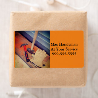 Handyman Business Label