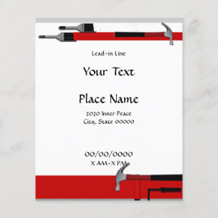 Handyman Carpenter Painter Small Flyer