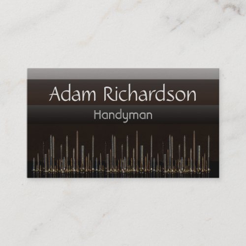 Handyman Construction Builder  Carpenter Business Card