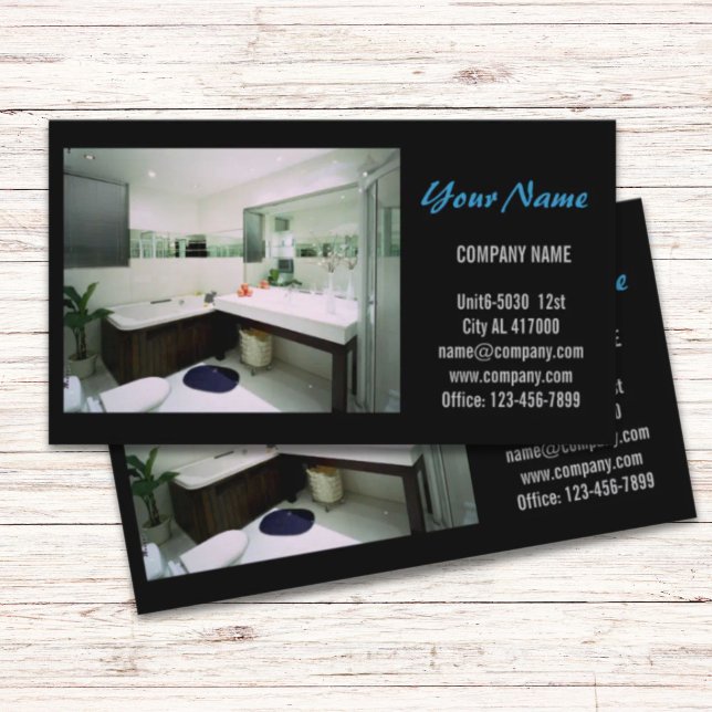 Handyman Construction Contractor Home Renovation Business Card (Handyman Construction Contractor Home Renovation Business Card)