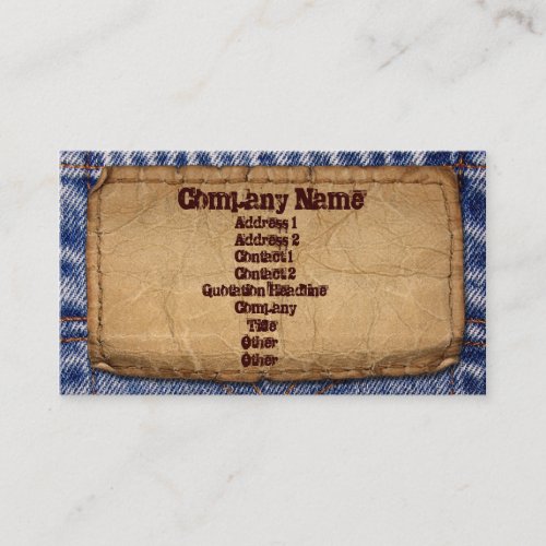 Handyman, Construction, Maintenace Worker Business Card Template