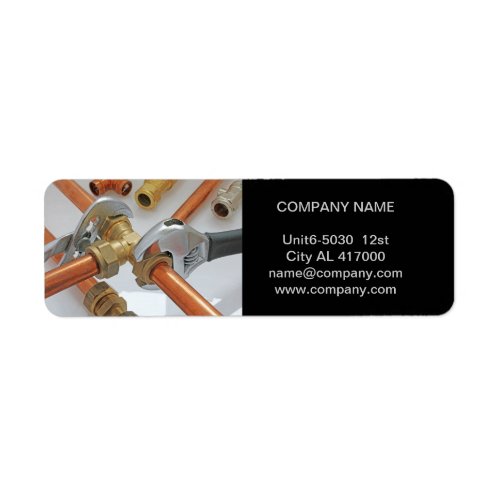 Handyman Construction plumbing tools plumber Label