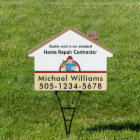 Handyman Contractor Home Repair Advertise Yard