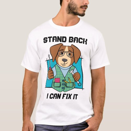 Handyman DIY Dog T_Shirt