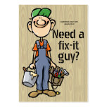 Handyman.Fix-It Man.Home repair.Custom text/color Double-Sided Standard ...