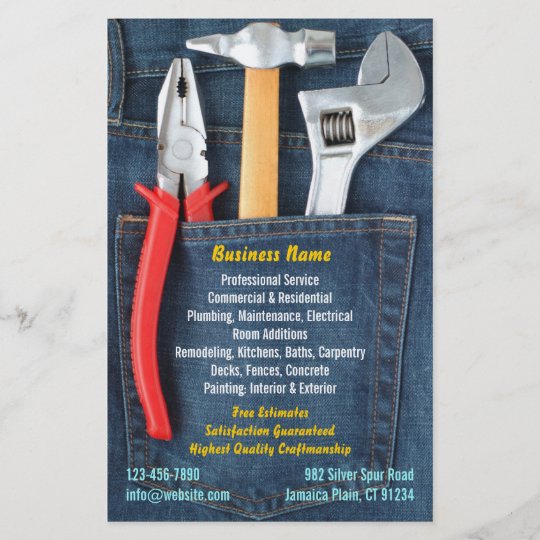 Handyman Flyer | Zazzle.com