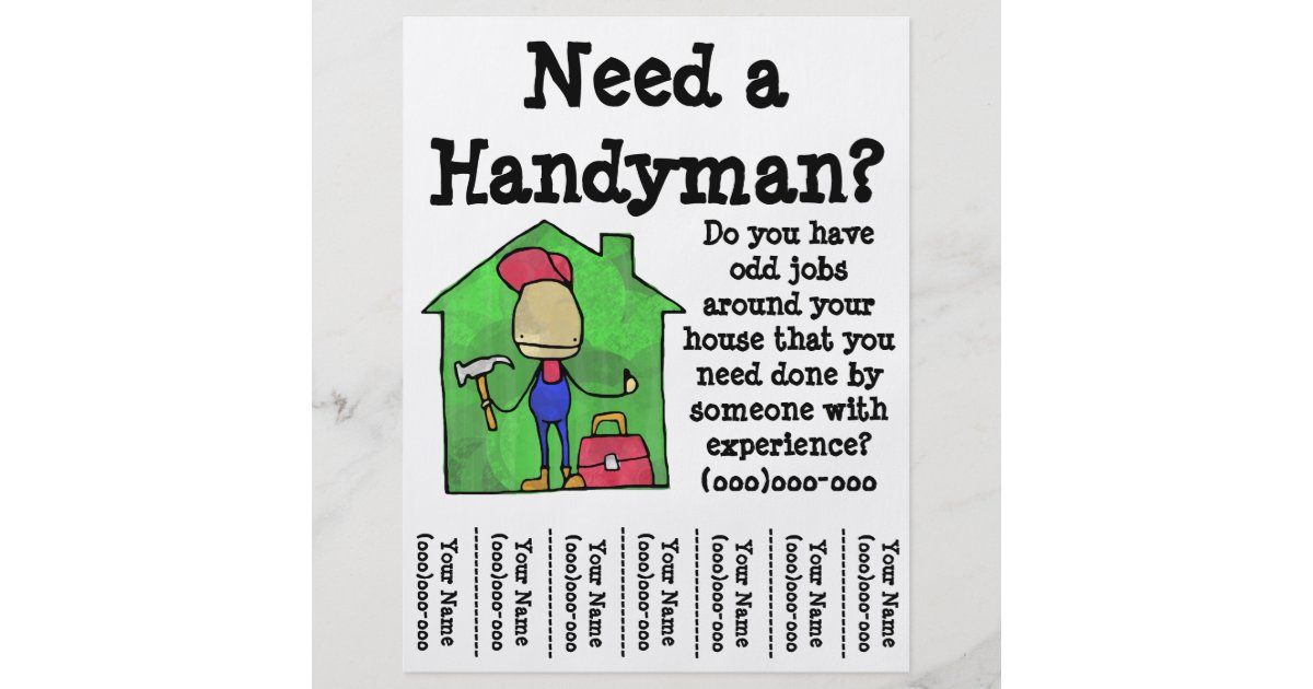 handyman flyer ideas