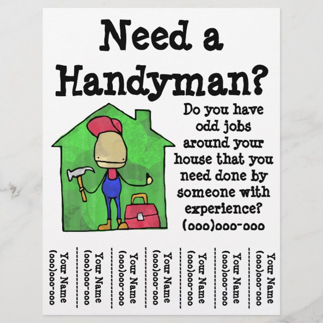 Handyman Flyer (Front)