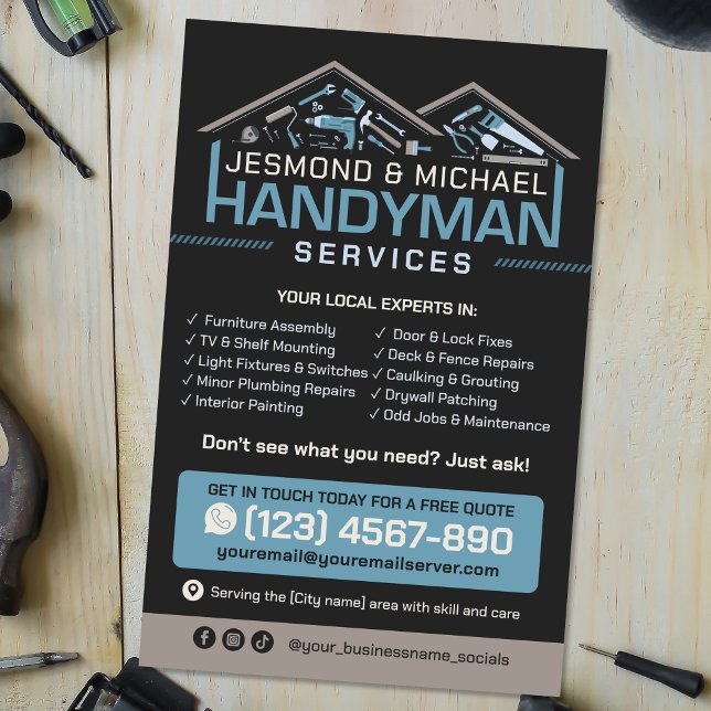 Handyman Flyer - Home Repair & Maintenance (Creator Uploaded)