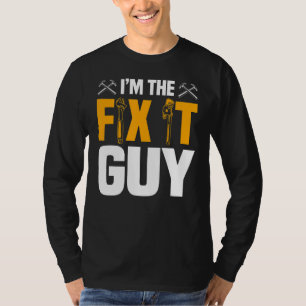 Handyman Handworker Fixer Repairman Builder Crafts T-Shirt