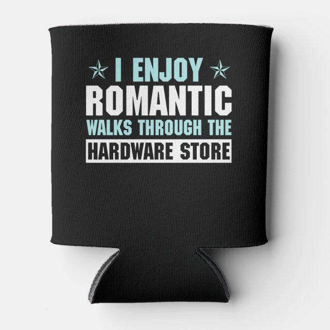 Handyman Hardware Store Tools Gift Funny Dad Can Cooler (Front)