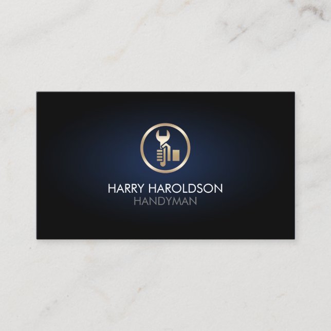 Handyman Home Repair House Repair Business Card (Front)