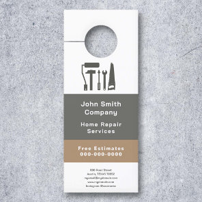 Handyman & Home Repair Service  Door Hanger