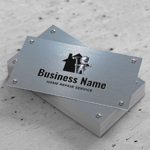 Handyman House Repair Maintenance Contractor Business Card