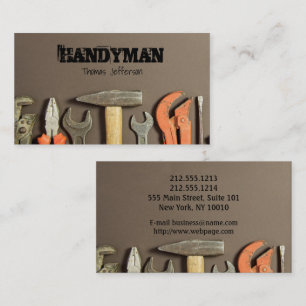 Handyman Maintenance Business card