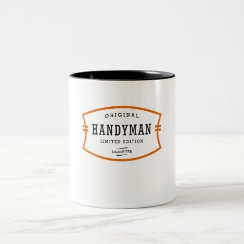 Handyman Masterpiece Edition _ Fixologist Two_Tone Coffee Mug