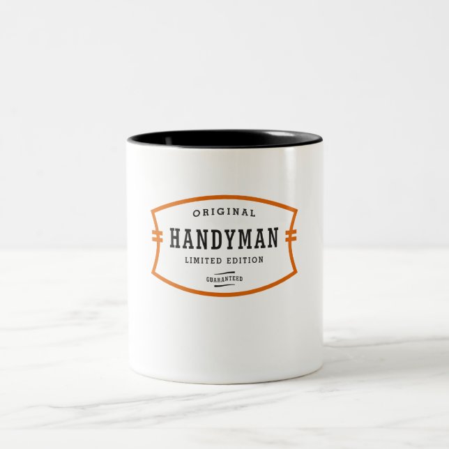 Handyman Masterpiece Edition - Fixologist Two-Tone Coffee Mug (Center)