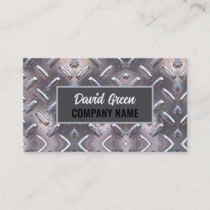 Handyman Mechanic Builder Contractor Construction Business Card