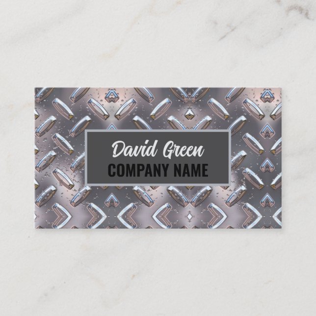 Handyman Mechanic Builder Contractor Construction  Business Card (Front)