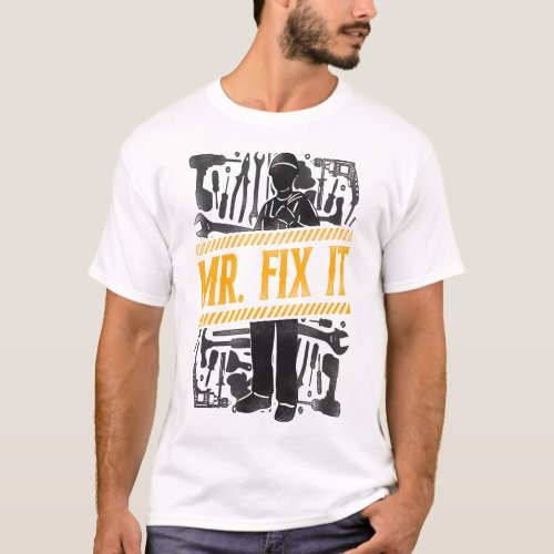 Handyman Mr Fix It Vintage T_Shirt
