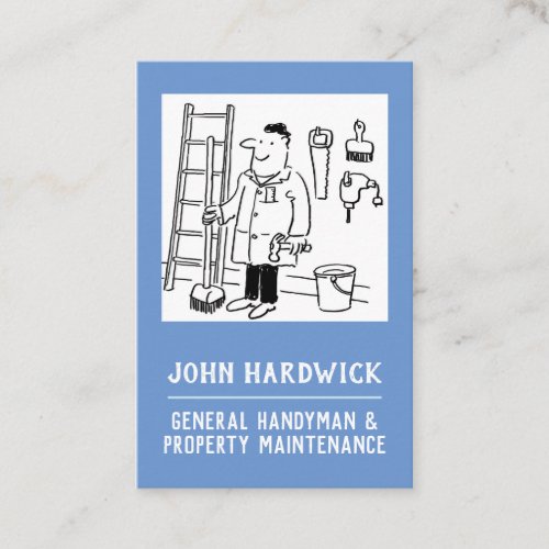 Handyman  Property Maintenance Business Card