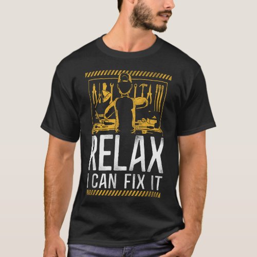 Handyman Relax I Can Fix It Vintage T_Shirt