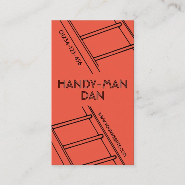HandyMan / Repair Guy Business Card (Front)