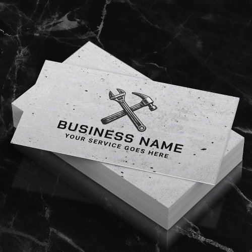 Handyman Repair Maintenance Service Professional Business Card