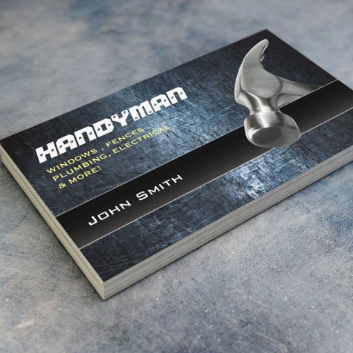 Customizable Handyman repair professional business cards