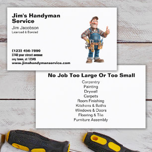 Handyman Service Business Card