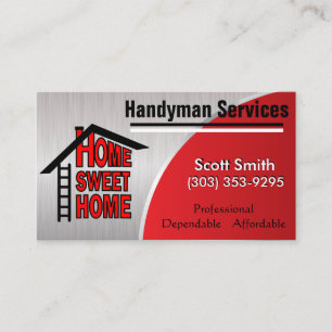 Handyman Services Business Card