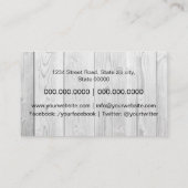 Handyman Services Business Card (Back)