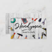 Handyman Services Business Card (Front/Back)