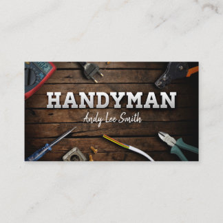 Handyman Services Business Card