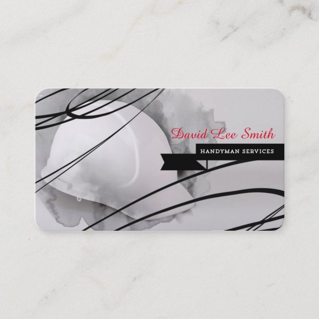 Handyman Services Business Card (Front)