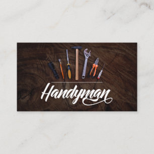 Handyman Services Business Card