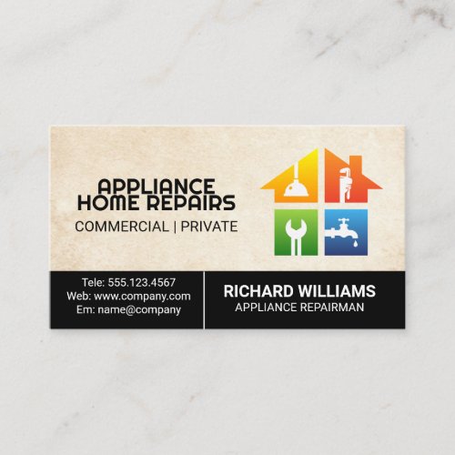 Handyman Services | Home Repair Business Card