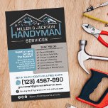 Handyman Services - Home Repair & Maintenance Flyer<br><div class="desc">Handyman Flyer – Home Repair & Maintenance Designed for local service professionals, this layout includes space for your business name, contact details, services offered, and special offers. The friendly design and artistic look help build trust and grab attention—perfect for posting around the neighborhood or handing out to new clients. Easily...</div>