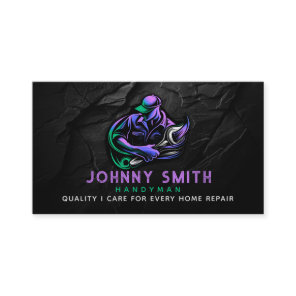 Handyman Slogans Business Cards
